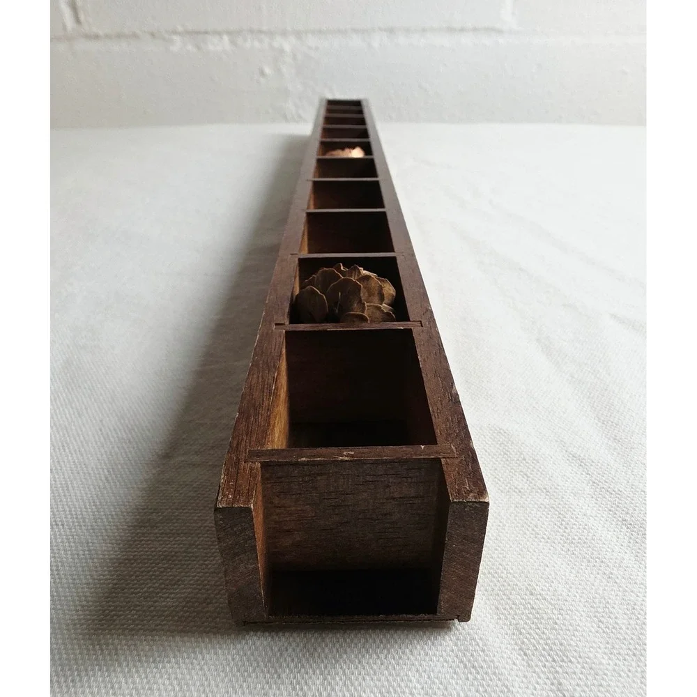 Handmade vintage wooden